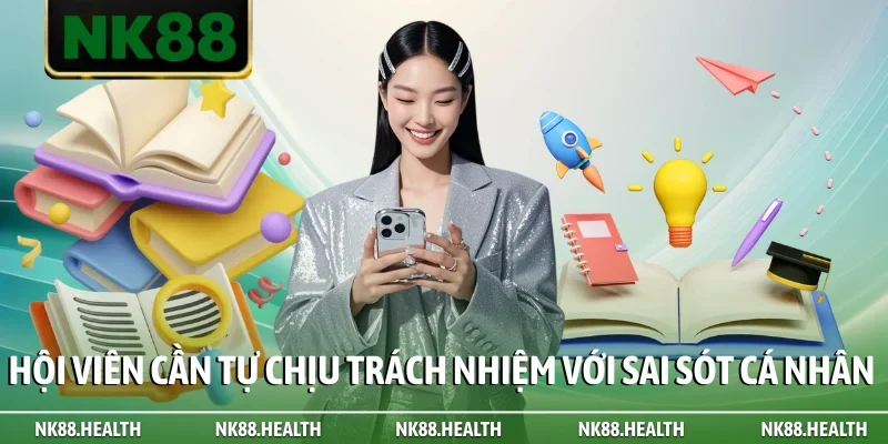 Hội viên cần tự chịu trách nhiệm với sai sót cá nhân