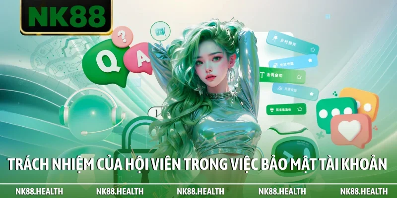 Trách nhiệm của hội viên trong việc bảo mật tài khoản